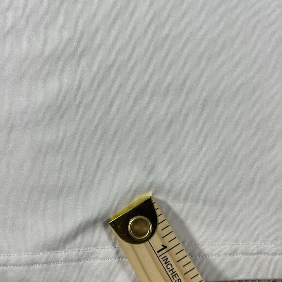 U Suck At Golf Polo Shirt Mens Large White Golf Performance Stretch USAG - Picture 10 of 11